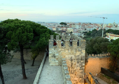 Castelo de São Jorge, Alfama, Lisbon, Portugal