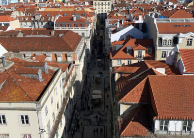 View - Elevador de Santa Justa, Baixa, Lisbon, Portugal