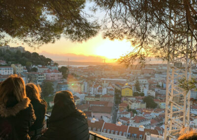 Sunset - Miradouro da Graça, Graça, Lisbon, Portugal