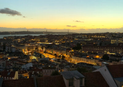 Sunset - Miradouro da Senhora do Monte, Graça, Lisbon, Portugal