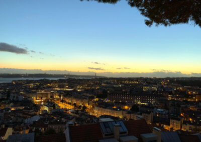 Sunset - Miradouro da Senhora do Monte, Graça, Lisbon, Portugal