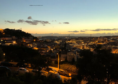 Sunset - Miradouro da Senhora do Monte, Graça, Lisbon, Portugal