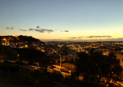 Sunset - Miradouro da Senhora do Monte, Graça, Lisbon, Portugal