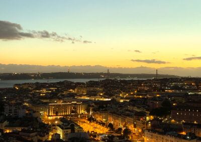 Sunset - Miradouro da Senhora do Monte, Graça, Lisbon, Portugal