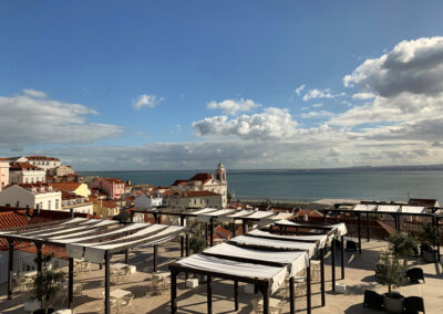 Miradouro das Portas do Sol, Alfama, Lisbon, Portugal