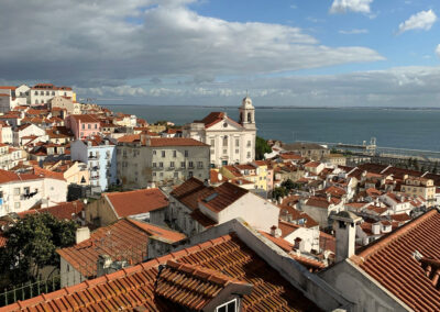 Miradouro das Portas do Sol, Alfama, Lisbon, Portugal