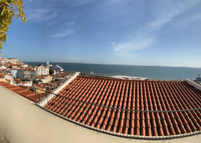 Panorama - Miradouro de Santa Luzia, Alfama, Lisbon, Portugal