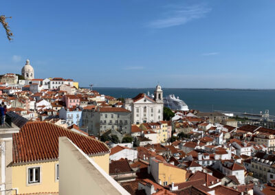 Miradouro de Santa Luzia, Alfama, Lisbon, Portugal