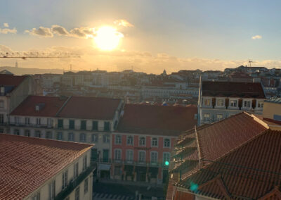 Sunset - Miradouro do Chão do Loureiro, Alfama, Lisbon, Portugal