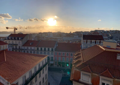 Sunset - Miradouro do Chão do Loureiro, Alfama, Lisbon, Portugal