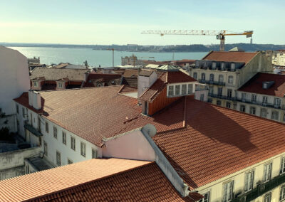 Miradouro do Chão do Loureiro, Alfama, Lisbon, Portugal