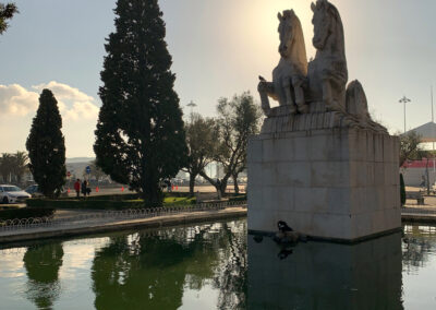 Praça do Império, Belém, Lisbon, Portugal