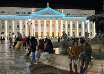 Teatro Nacional Dona Maria II - Praça do Rossio, Baixa, Lisbon, Portugal