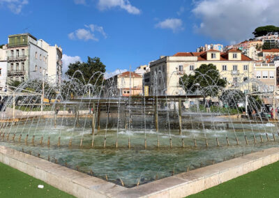 Praça Martim Moniz, Baixa, Lisbon, Portugal