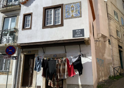 Rua dos Cegos, Alfama, Lisbon, Portugal