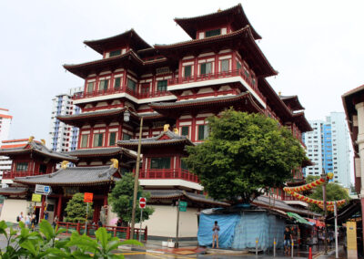 Buddha Tooth Relic Temple - Chinatown, Singapore