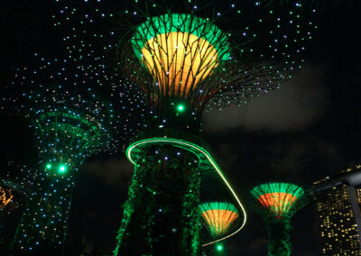 Garden Rhapsody - Supertree Grove, Gardens by the Bay, Singapore