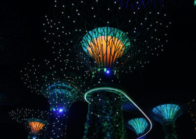 Garden Rhapsody - Supertree Grove, Gardens by the Bay, Singapore