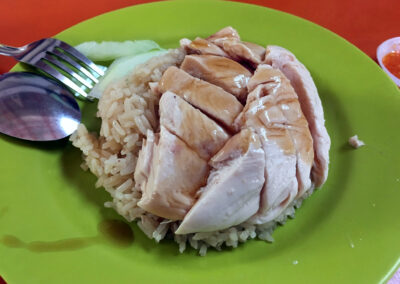 Chicken Rice - Hawker Center, Singapore