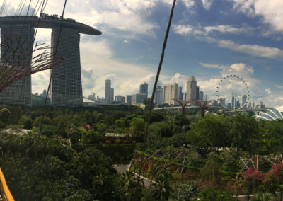 Panorama - OCBC Skyway, Gardens by the Bay, Singapore