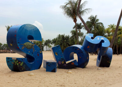 Siloso Beach - Sentosa, Singapore